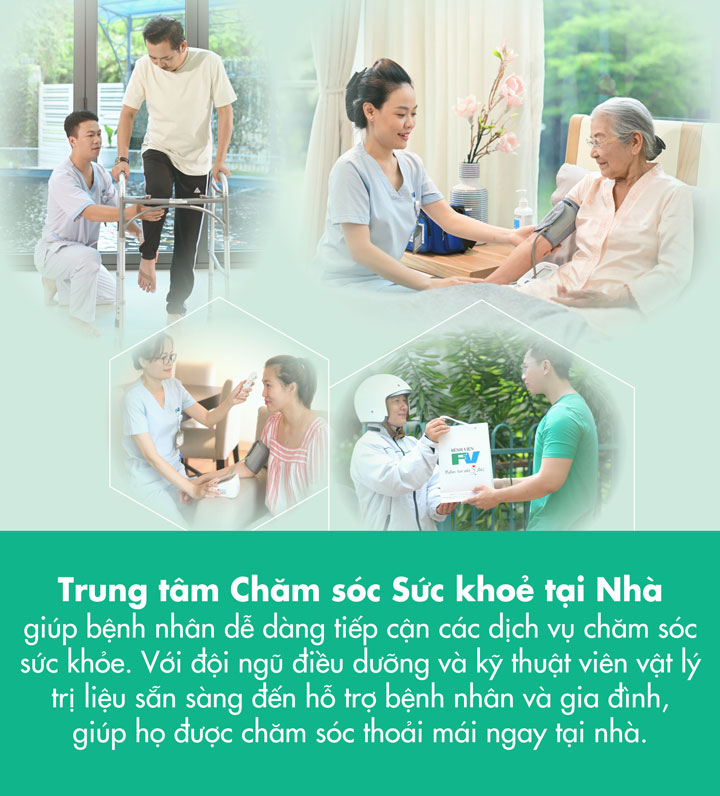 Dịch vụ âu yếm sức khoẻ tại nhà Dịch vụ chăm lo sức khoẻ tại nhà