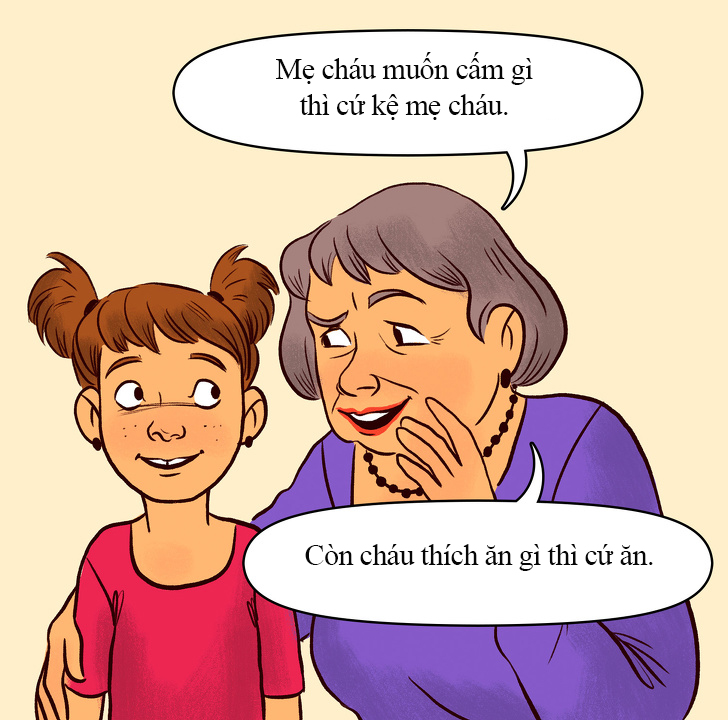 Nuôi con chuyên viên chỉ phần nhiều sai lầm thông dụng khi ông bà chăm cháu Nuôi con chuyên viên chỉ mọi sai lầm phổ biến khi ông bà chuyên cháu
