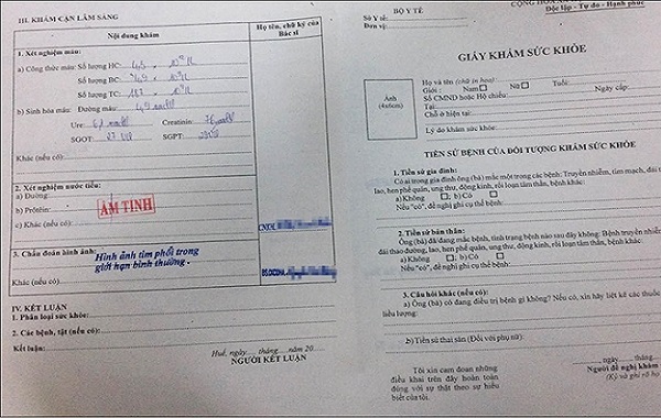 Giấy khám sức khỏe a3 - hướng dẫn chi tiết về mẫu giấy khám sức khỏe quan trọng