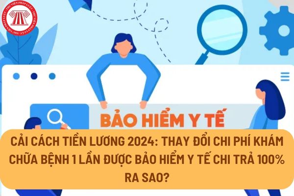 Cải giải pháp tiền lương biến hóa chi tổn phí khám chữa bệnh lần được bảo Cải bí quyết tiền lương đổi khác chi chi phí khám chữa căn bệnh lần được bảo