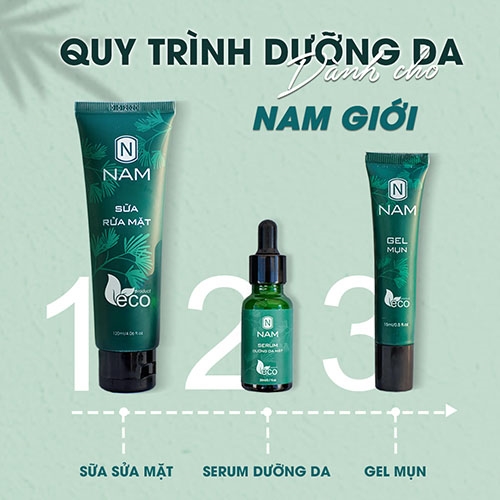 Bộ sản phẩm trị mụn chăm lo dành cho phái mạnh mỹ phẩm nam Bộ sản phẩm trị mụn chăm lo dành cho phái mạnh mỹ phẩm nam