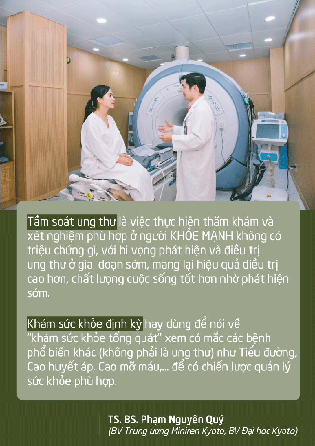 Tại sao rất cần được khám sức khỏe định kỳ cùng tầm soát ung thư định kỳ Tại sao rất cần được khám sức khỏe định kỳ cùng tầm soát ung thư định kỳ