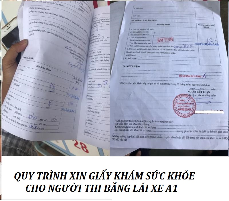Quy định về giấy khám sức mạnh thi blx xe a Quy định về giấy khám sức khỏe thi giấy phép lái xe xe a