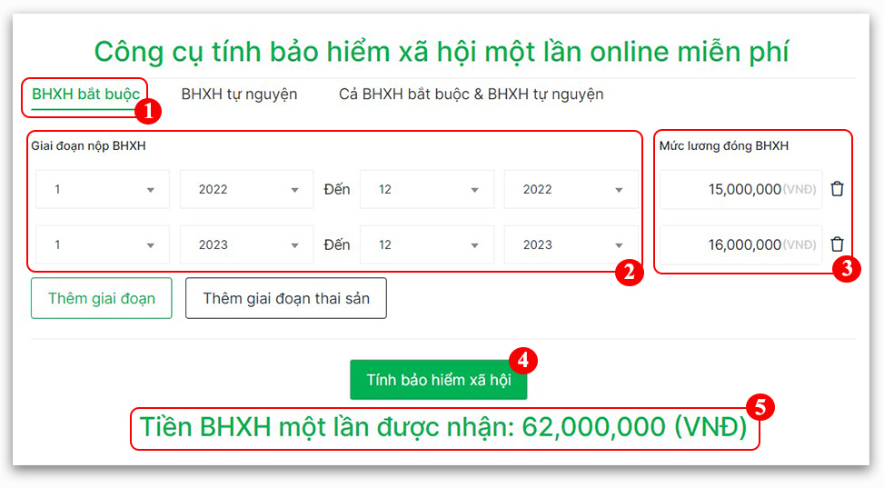Đi làm cho năm được bao nhiêu tiền bảo hiểm xã hội lần Đi có tác dụng năm được bao nhiêu tiền bảo đảm xã hội lần