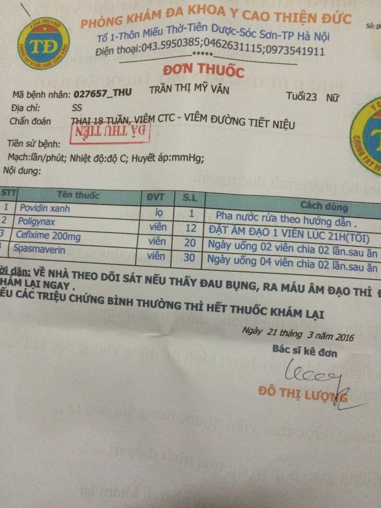 Mình di xét nghiệm nước tiểu cùng bị vtc cùng viêm đường tiết niệu chưng sĩ mang đến  bác bỏ sĩ cho mình những